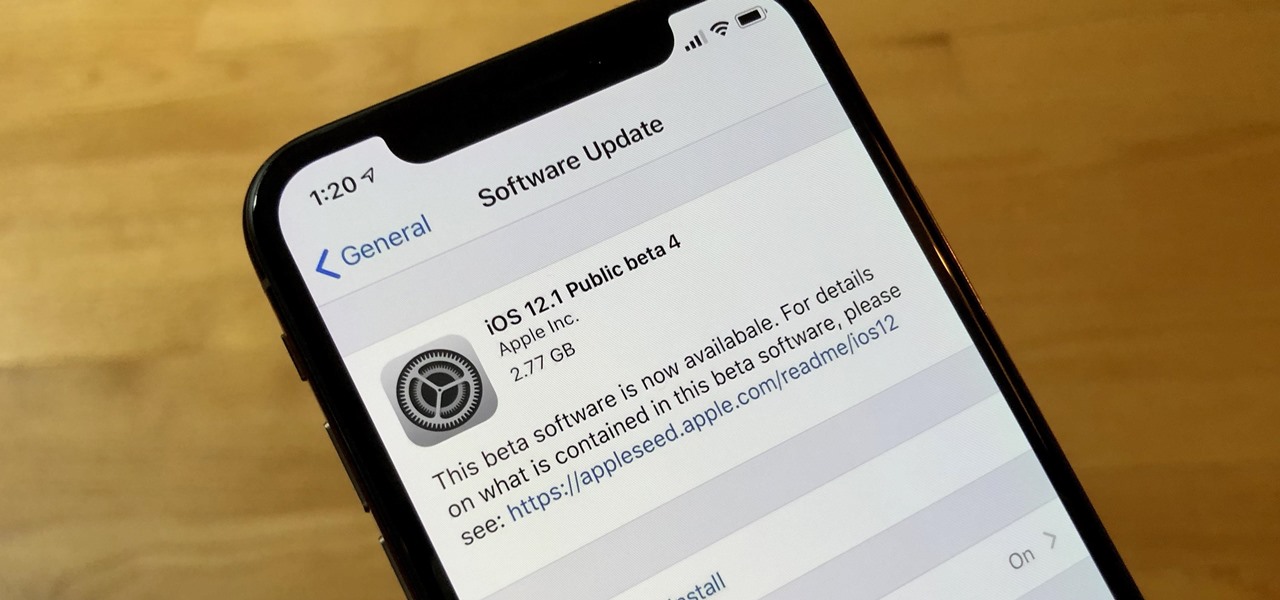 iOS 12.1 Public Beta 4 Is Out Right Now for iPhone Software Testers