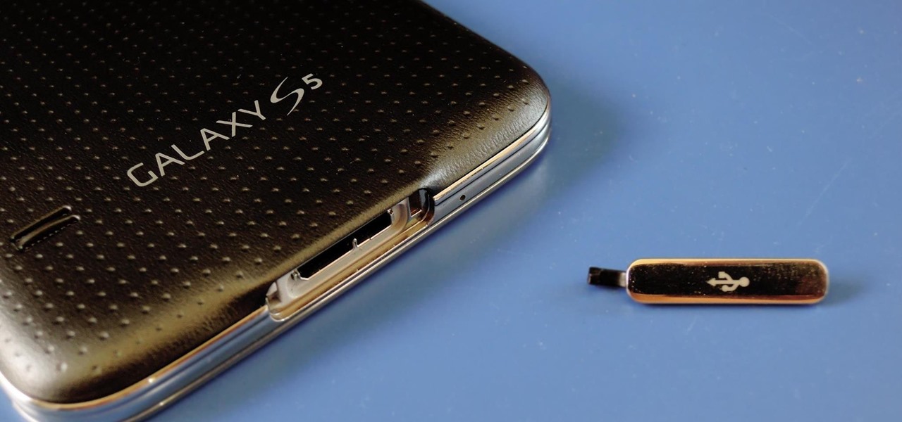 Safely Remove & Replace the Charging Port Cover on Your Samsung Galaxy S5