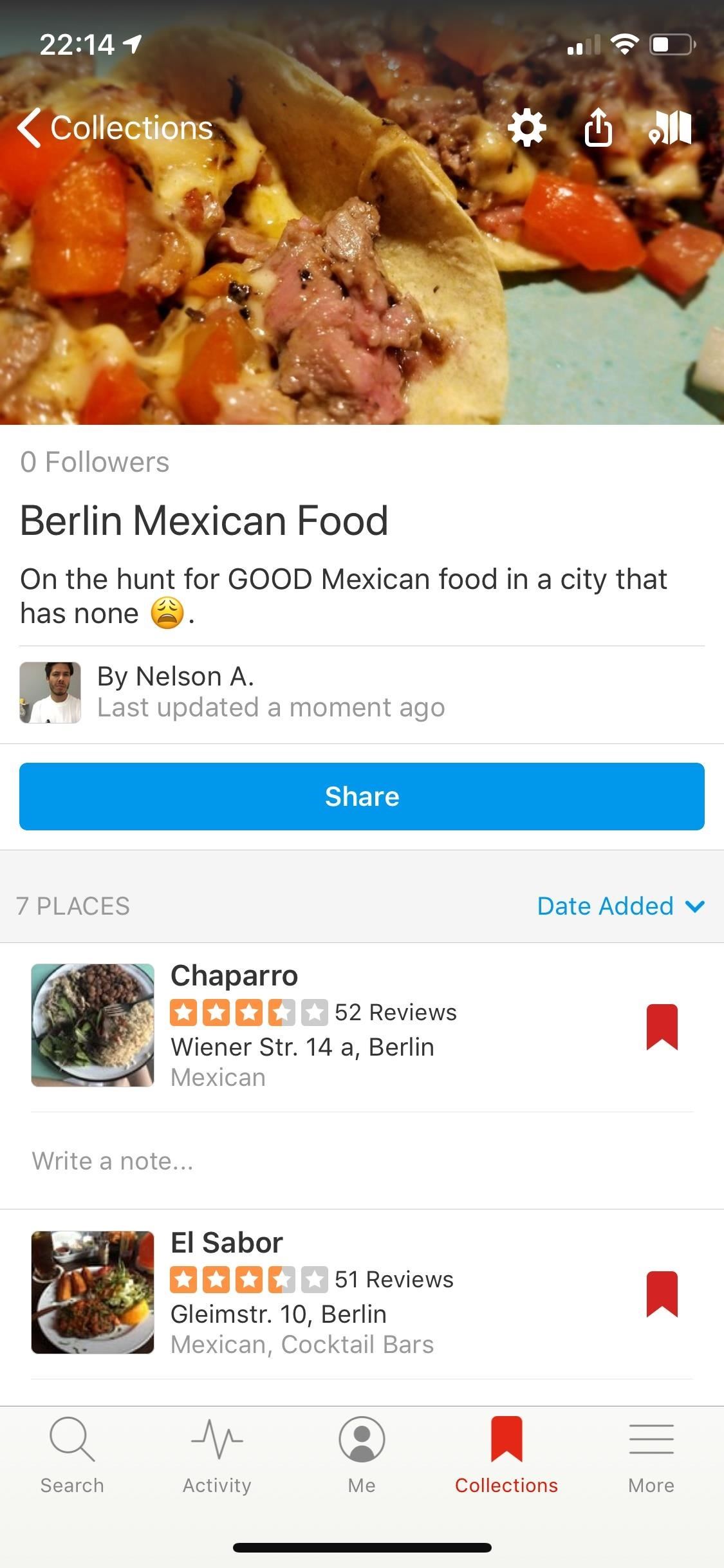 Use Yelp Collections to Find New Places & Keep Your Bookmarked Locations More Organized