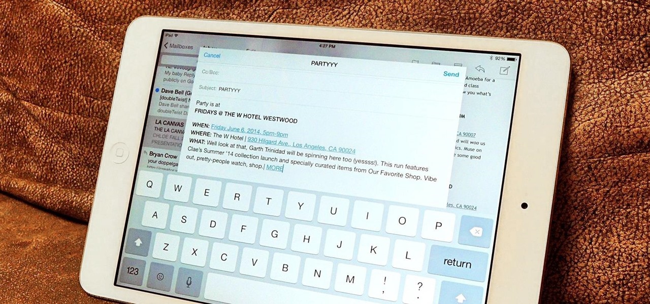 Minimize Email Drafts into Tabs on Your iPhone or iPad for Faster Access Later