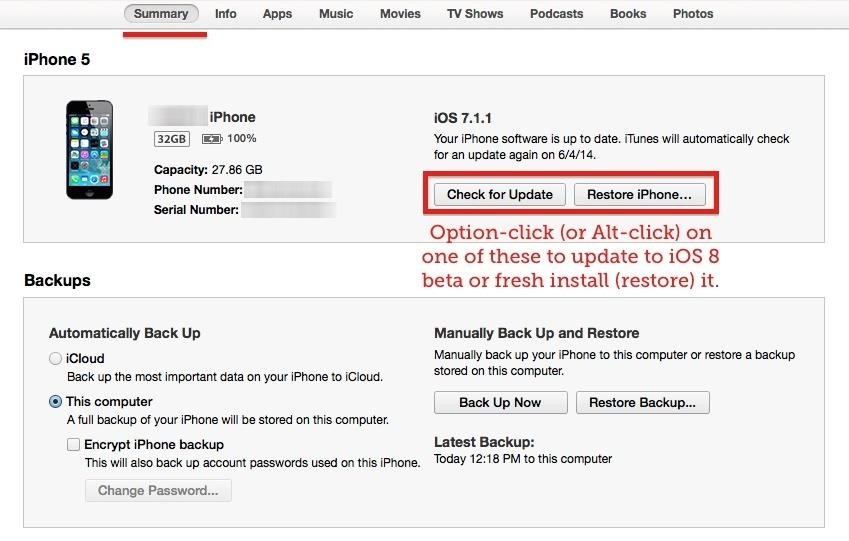 How to Get iOS 8 Beta on Your iPhone or iPad Right Now