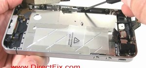 Remove and replace the screen on iPhone 4G HD