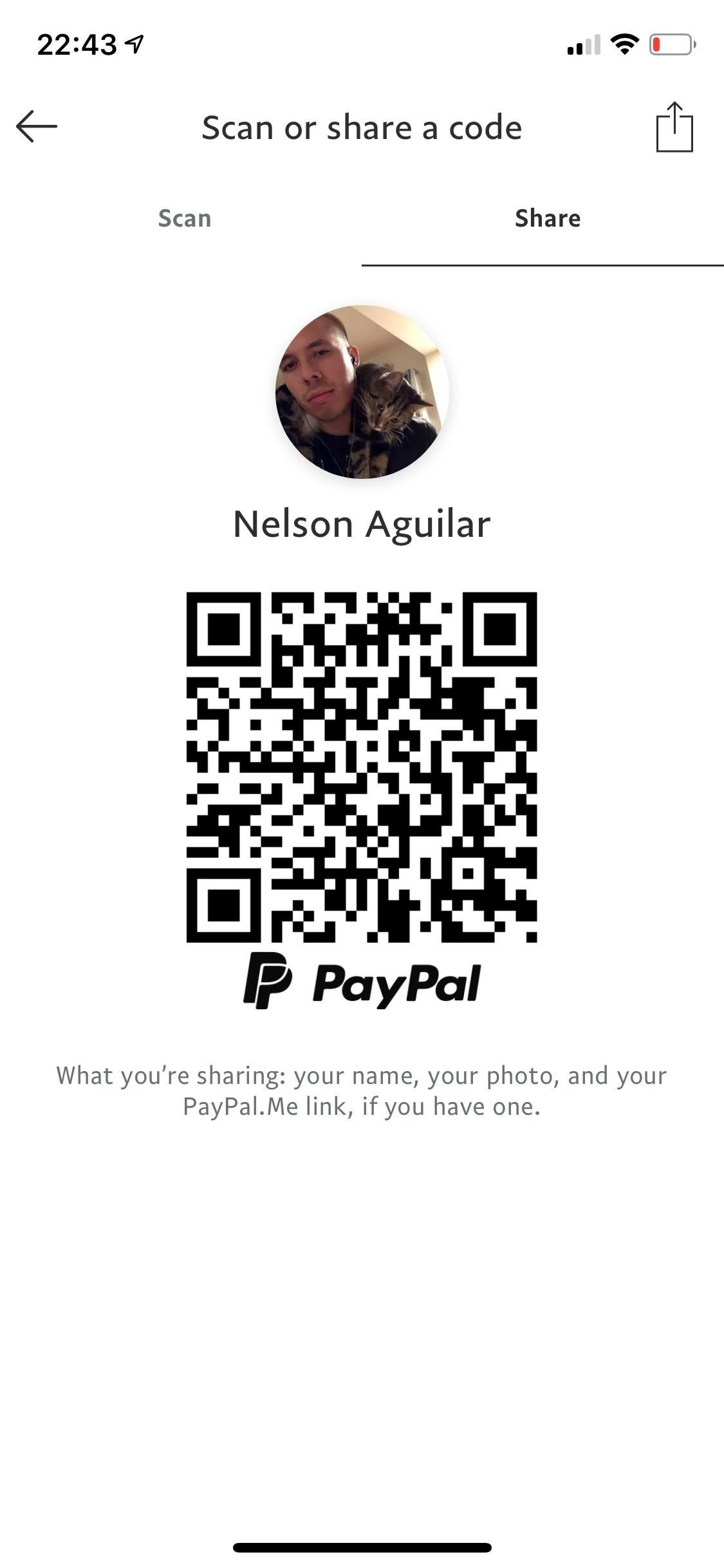 share scan paypal qr codes for faster transactions when receiving sending money.w1456