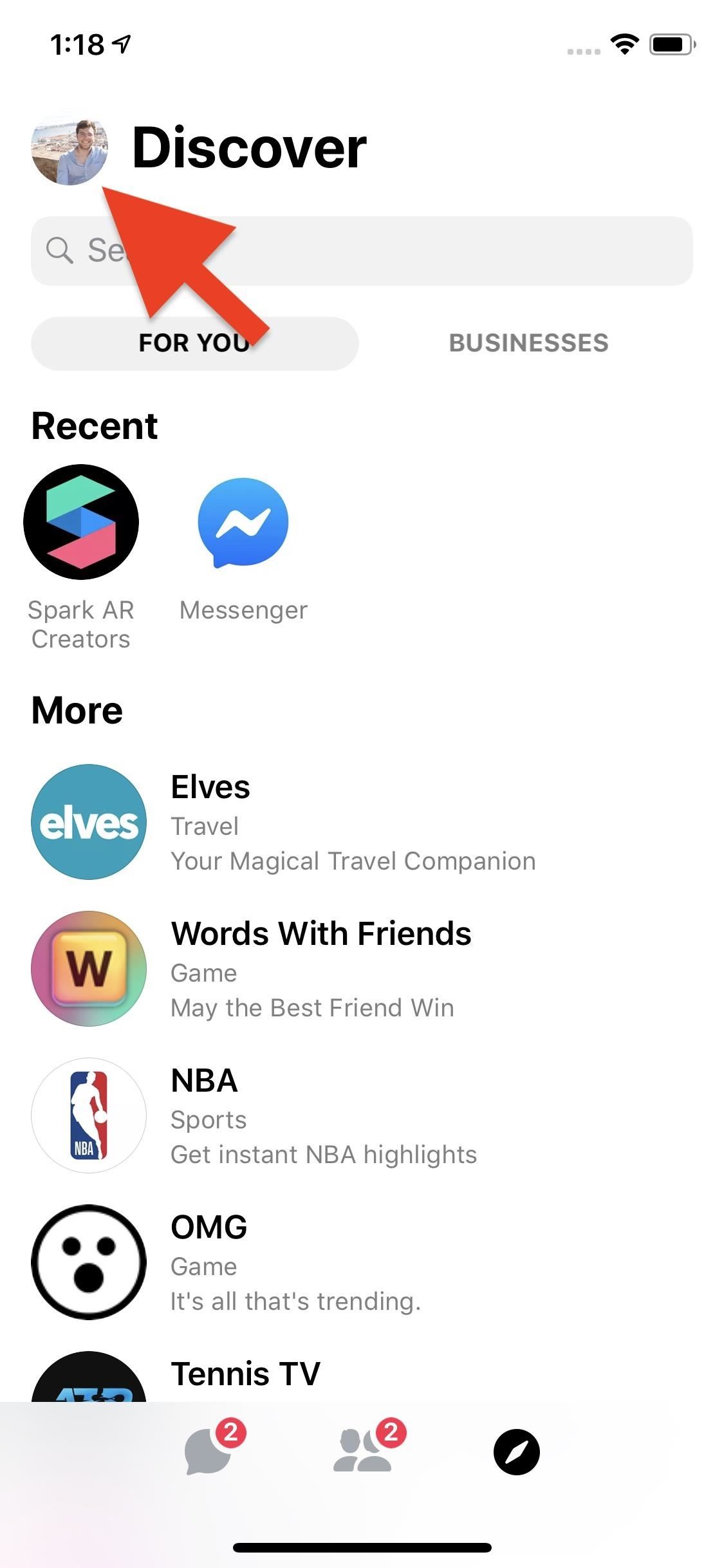 Facebook chat box too big cant see friends activity