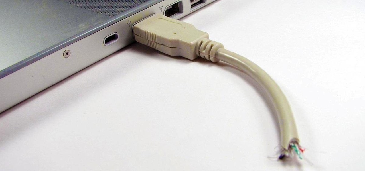 Deter Data Thieves from Stealing Your Flash Drive by Disguising It as a Broken USB Cable