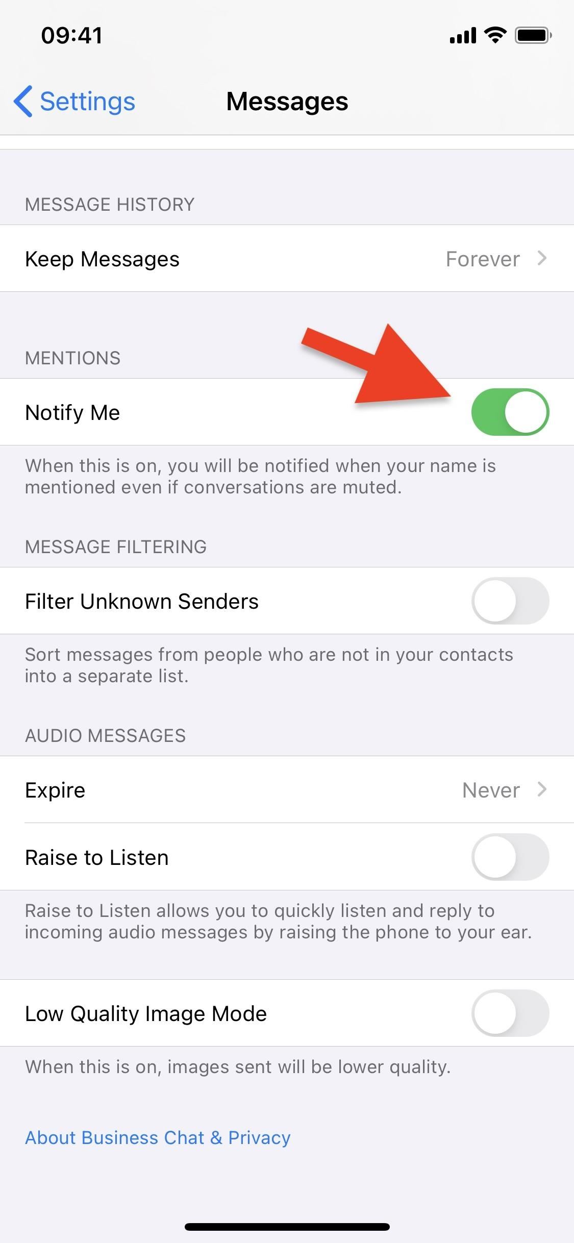 How to Get Notifications for Messages You're Mentioned in Only on Your iPhone
