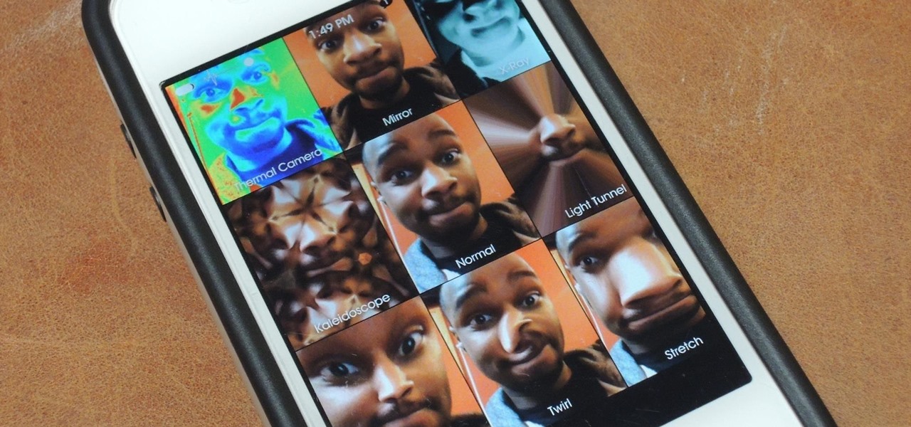 Get Squeeze, Twirl, X-Ray, & Other Photo Booth Effects on Your iPhone