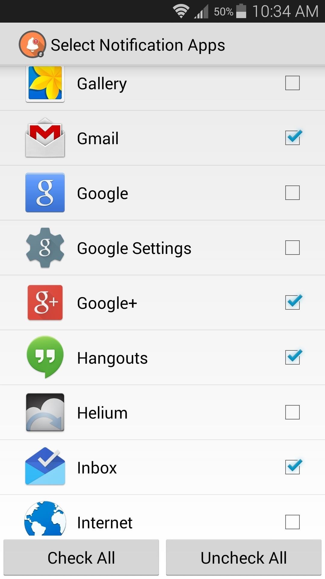 Get Floating Bubble Notifications for Any Android App