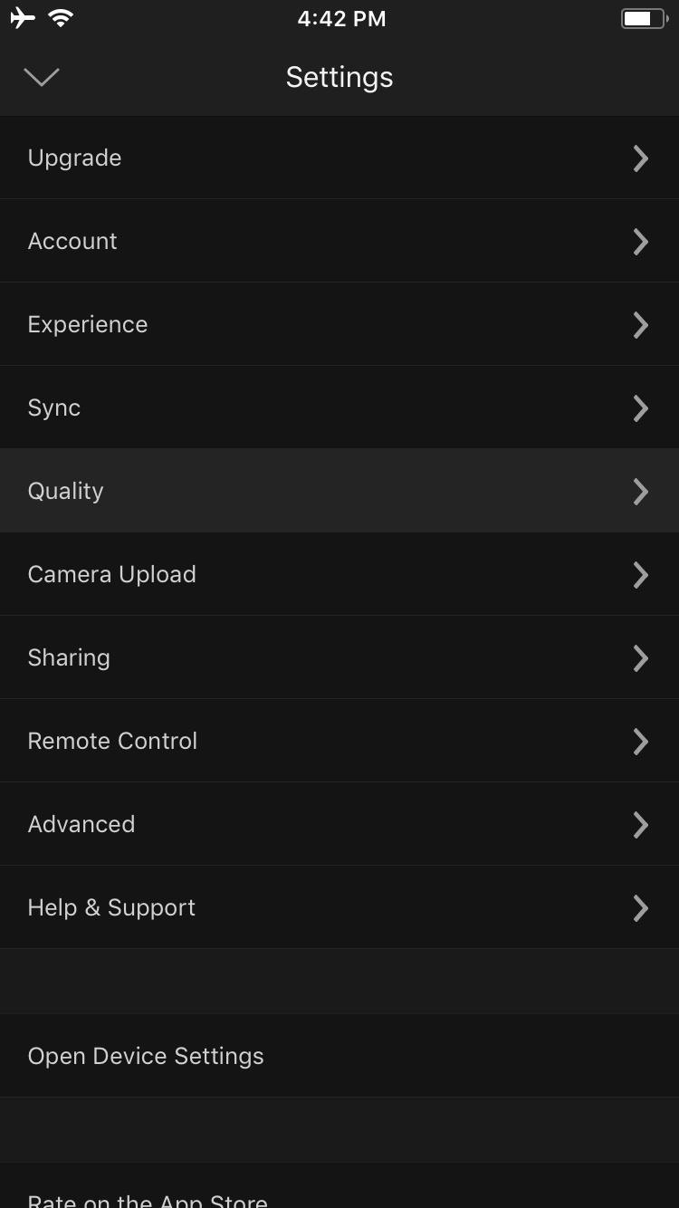 Plex 101: How to Change Video Quality to Save Mobile Data