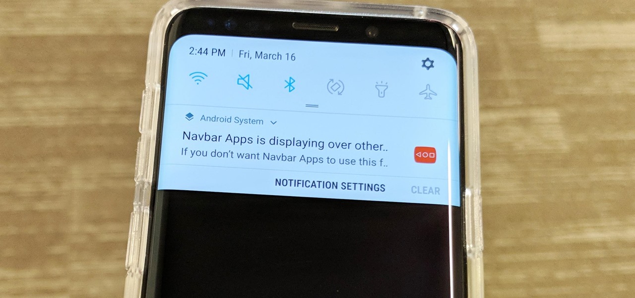Disable Those Annoying 'Displaying Over Other Apps' Notifications on Your Galaxy S9