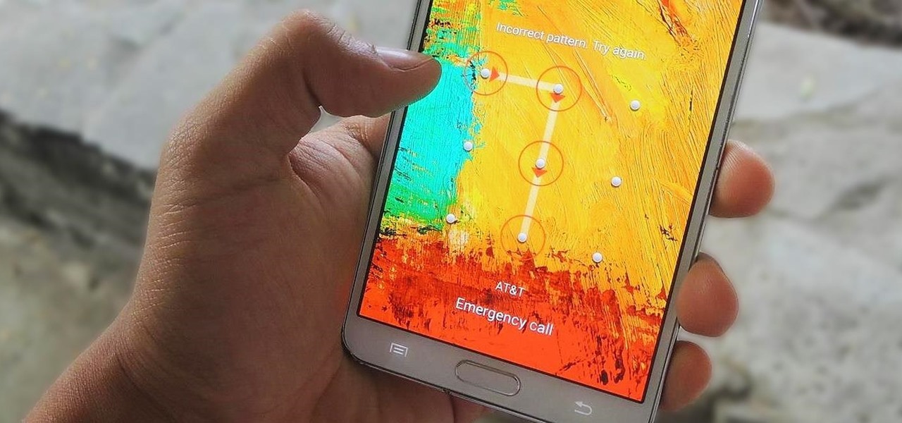 Get More Lock Screen Pattern Attempts Without Waiting on Your Samsung Galaxy Note 3