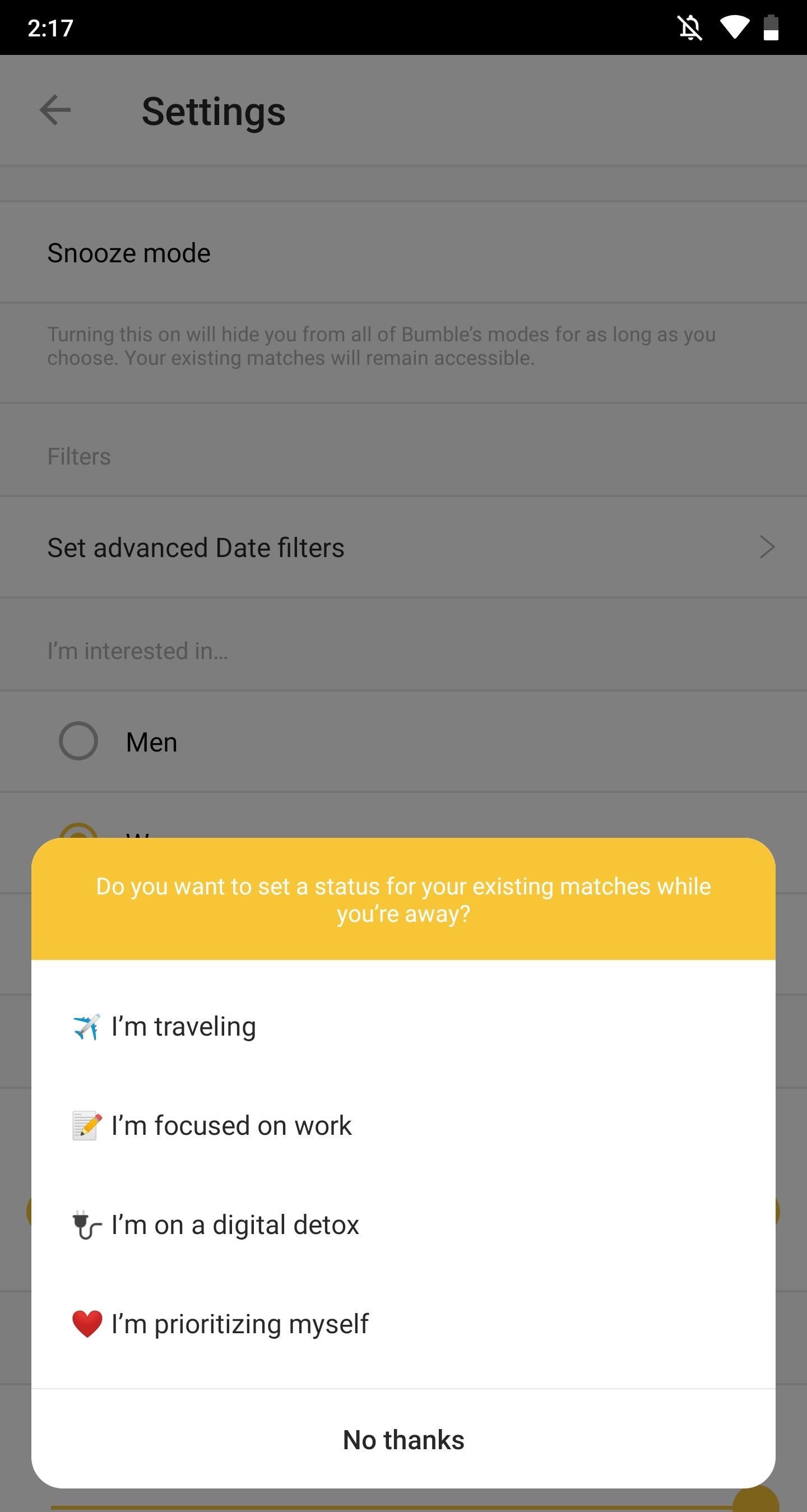 How to Delete Your Bumble Account (Or Snooze It)