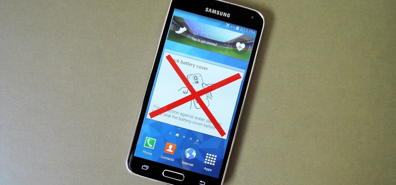 Disable Those Annoying "Water Damage" Popup Reminders on Your Galaxy S5